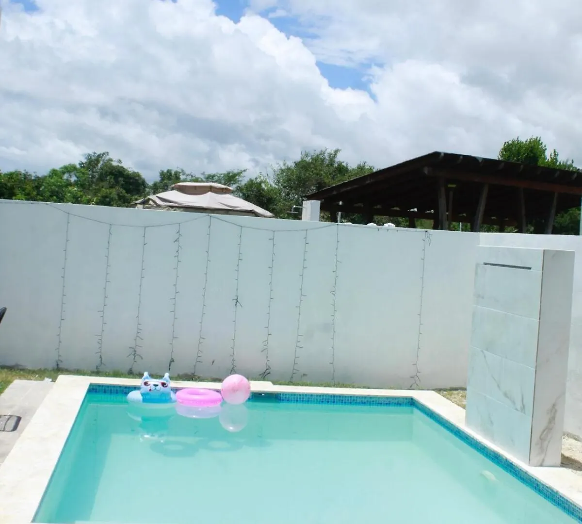 Encantadora Villa Con Piscina Privada De 3 Dormitorios Pueblo Bávaro